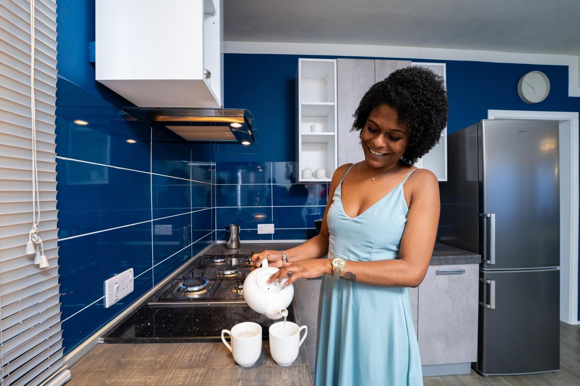 Preety Blue Residence Villas Гранд Байе Екстериор снимка